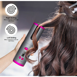 Last Day Promotion-- Auto Rotating Ceramic Hair Curler